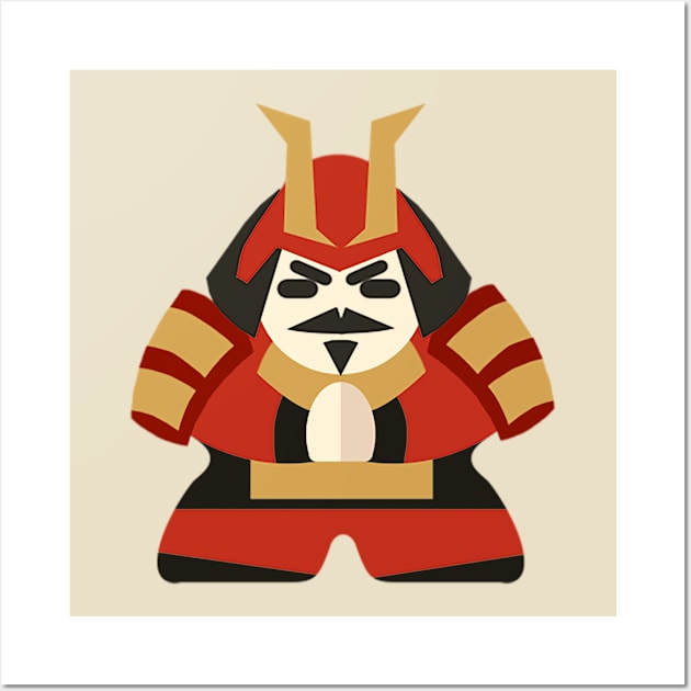 Micro Dojo - Samurai Wall Art by Prometheus Game Labs